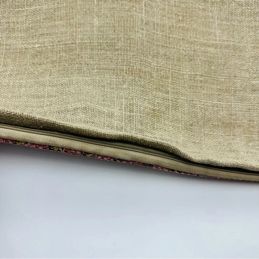 Arhaus Cotton Linen Accent Pillow Cover Size 20 x 20 Inches